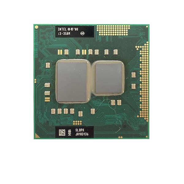Processador Intel Core i3-350M de 2 núcleos e 2.2GHz DDR3