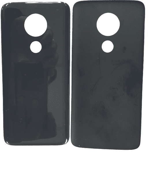 Tampa Traseira Moto G7 Power Xt1955 Preto Nova