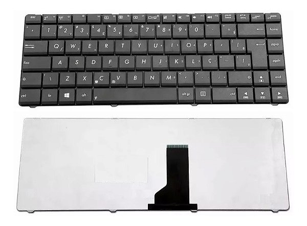 Teclado Asus 0kn0-ed2br03 9j.n1m82.51b Mp-09q56pa-528 Novo !
