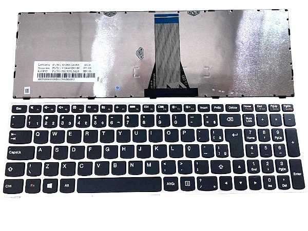 Teclado Lenovo Ideapad 300-15isk 5n20k13065 Pk130yl3a28 ABNT