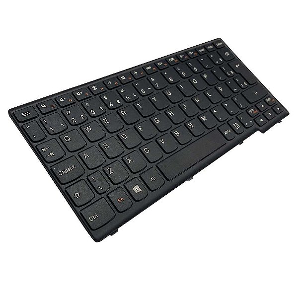 Teclado Notebook Ideapad S210 S210T S215 S215 Preto 25210846 ABNT2
