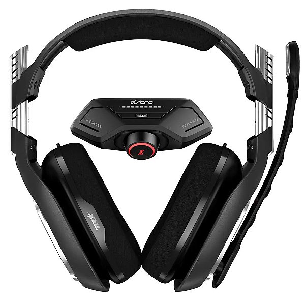 Headset Astro A40 + Mixamp M80 Para Xbox One Preto/Vermelho