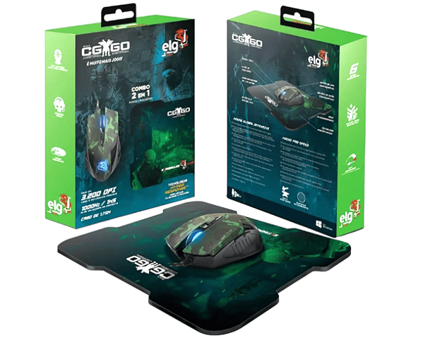 CGGO21 - COMBO 2 EM 1 - MOUSE