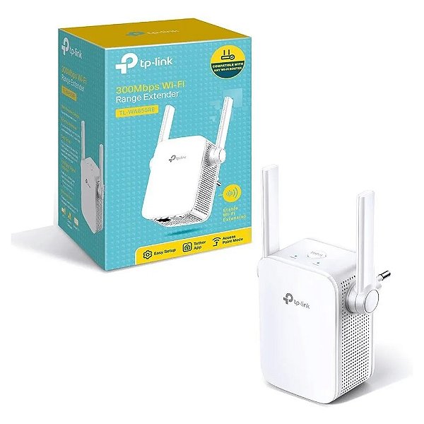 Repetidor De Sinal Wireless Tp-link Tl-wa850re 300mbps 2.4hz