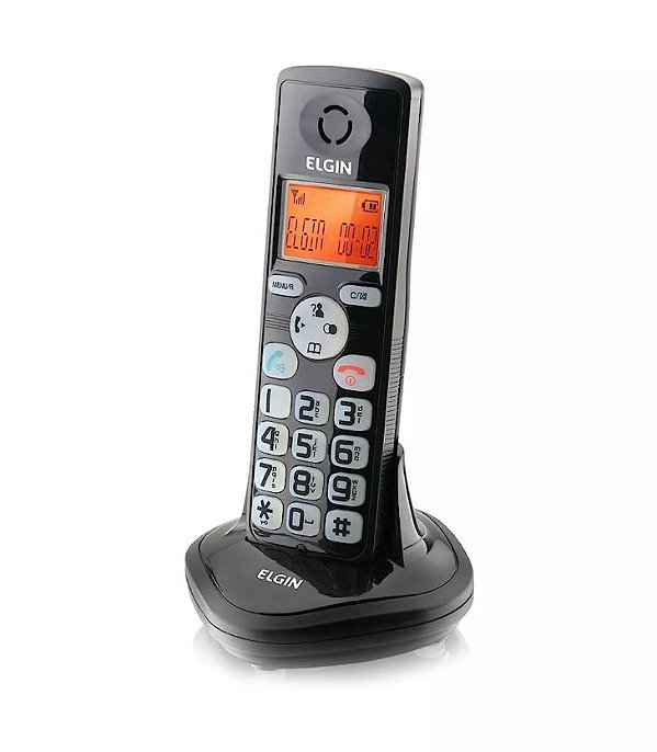 Ramal Sem Fio Para Expansão Elgin Ddb Home R Cor Preto 110v/220v