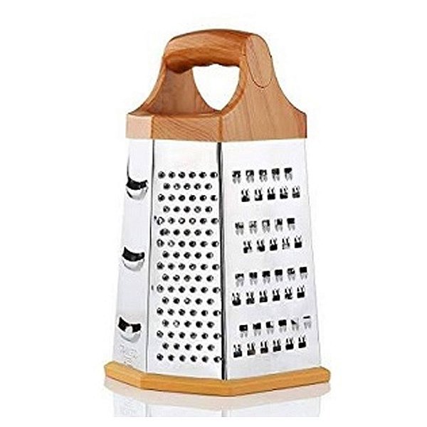 Ralador Universal 6 Faces Aço Inox Antiderrapante - Casambie