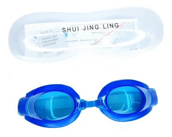 Óculos Natação Piscina - Anti Embaçante - Azul