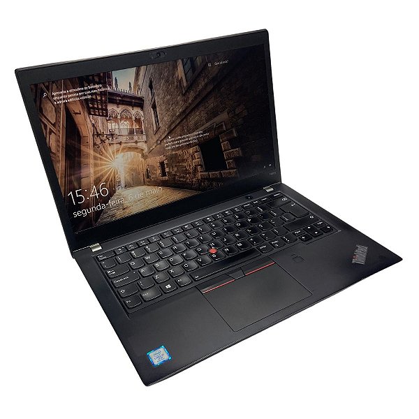 NOTEBOOK LENOVO THINKPAD T480S - i7 8th, MEMORIA 24GB, HD SSD NVME 512GB, TELA 14, WIN10PRO OEM