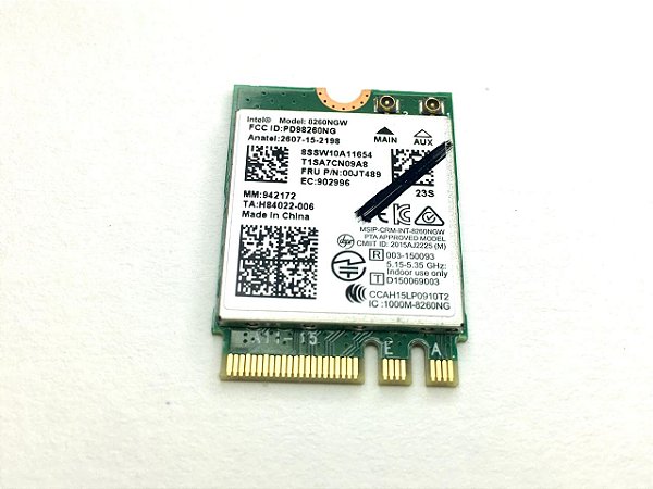 Placa Wifi Intel® Dual Band Wireless 8260ngw
