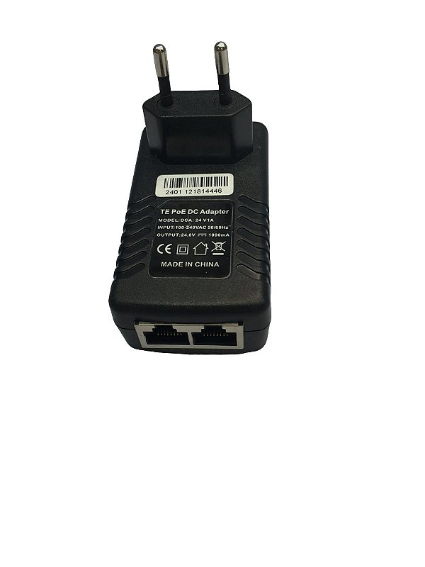 Fonte Poe Compacta 24v 1a RJ45