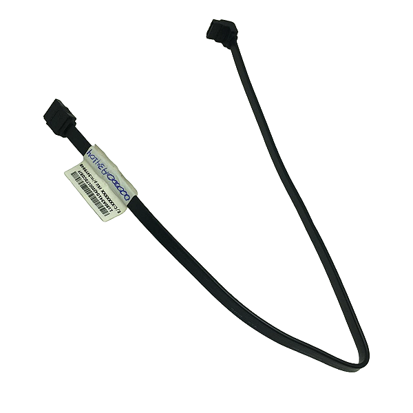 Cabo de Dados Sata 3 6gb/s C/ Trava 40cm Conector 90° HD SSD