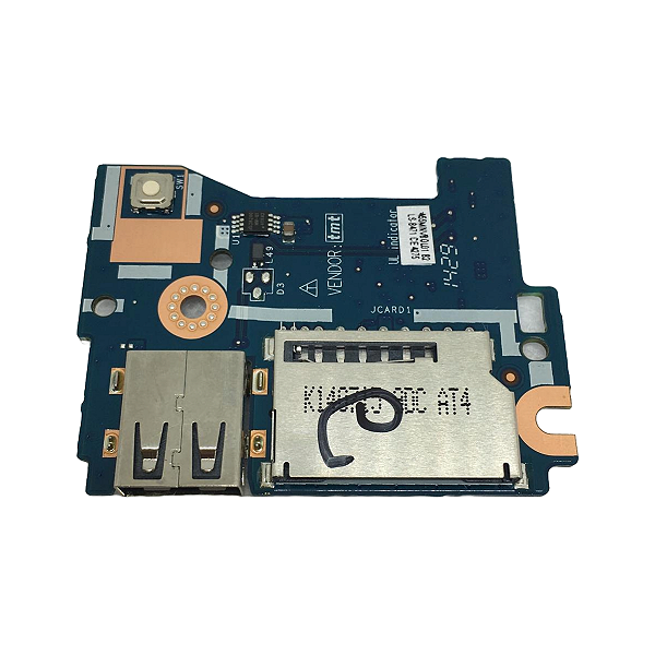 Placa Power Usb Leitor Cartão Compatível Acer Es1-511 Ls-b47