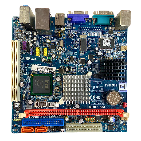 Placa Mae P45gcat ATOM 230 Ddr2 1 SLOT DDR2