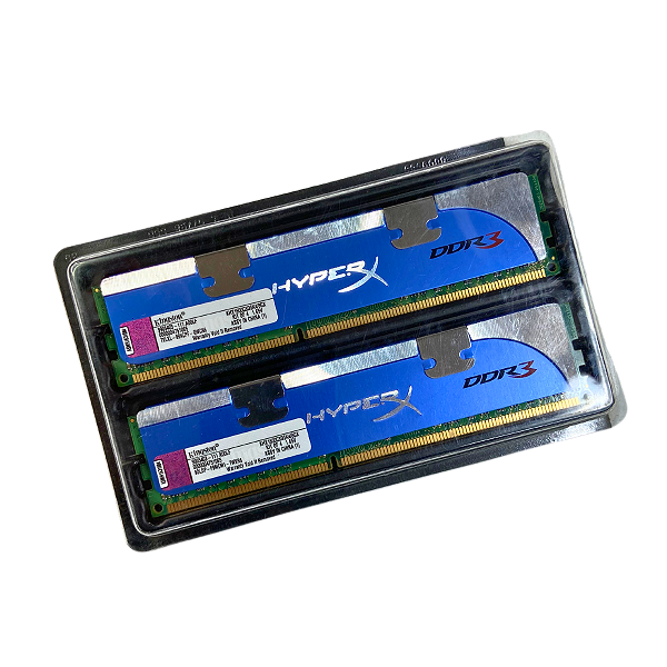 Kit Memória Kingston HyperX 8GB (4 x 2GB) DDR3 KHX1600C8D3K4