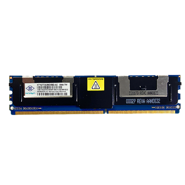 Memória NT1GT72U89D0BD-AC Nanya 1GB DDR2