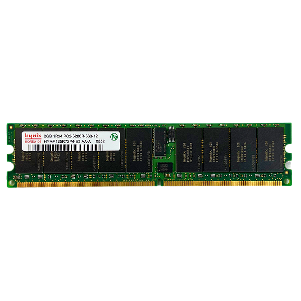 Memória Hynix 2GB DDR2 PC2-5300 ECC – HYMP125R72P4-E3-AA-A