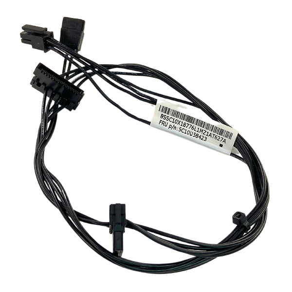 Cabo Alimentação SATA Duplo Original Lenovo – PN 5C10U58423