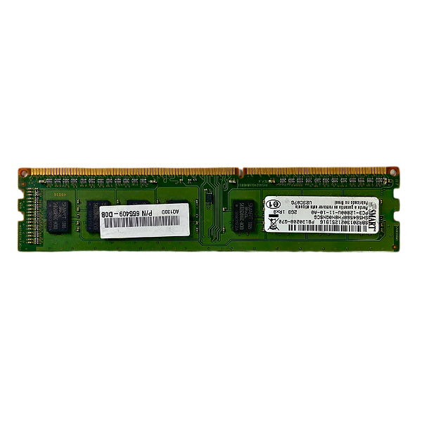 Memória RAM 2GB DDR3 PC3-12800U 1600MHz para Desktop