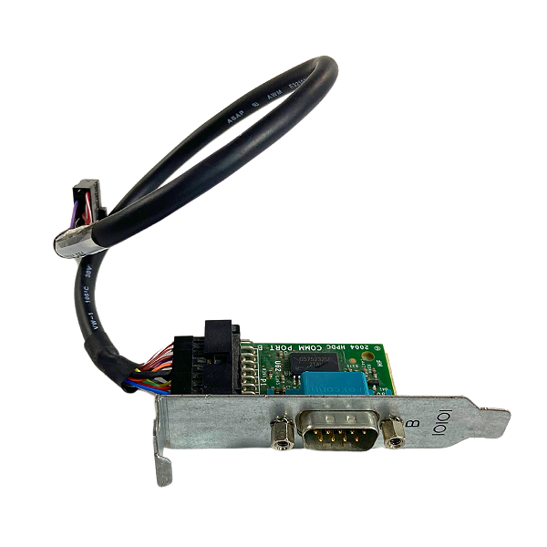 Adaptador Porta Serial HP 611901-001 Perfil Baixo (15 Pinos)