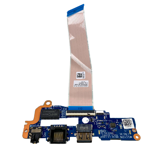 Placa De Audio + Usb Com Rj Para Dell Vostro 3520