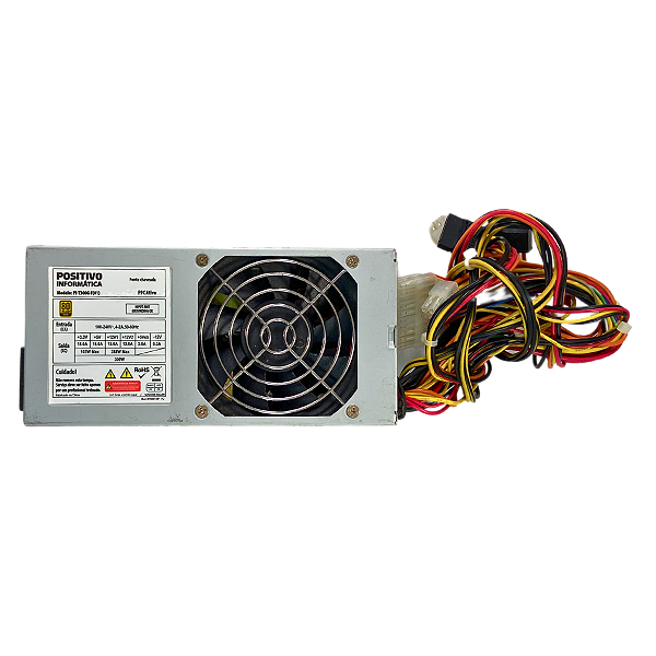 Fonte de Computador Positivo PI-T300G-F(01): ATX, 300w, Slim