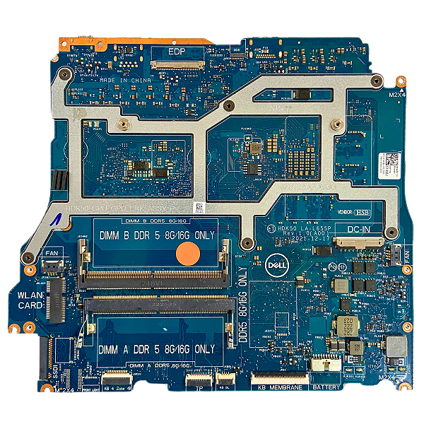 Placa Mãe Dell LA-L655P REV 1.0 Core™ i5-12500H SUCATA