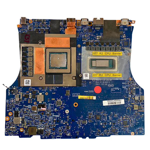 Placa Mãe Dell LA-L613P REV 2.0 Core™ i7-12700H SUCATA