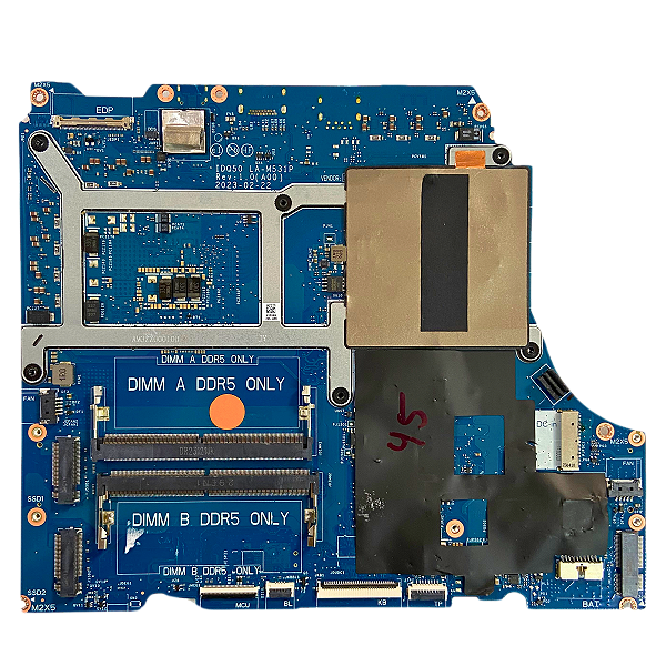 Placa Mãe Dell LA-M531P REV 1.0 Core™ i7-13650HX SUCATA