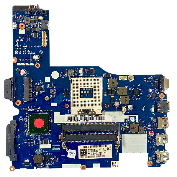 Placa Mãe Lenovo LA-9902P REV 1.0 SUCATA