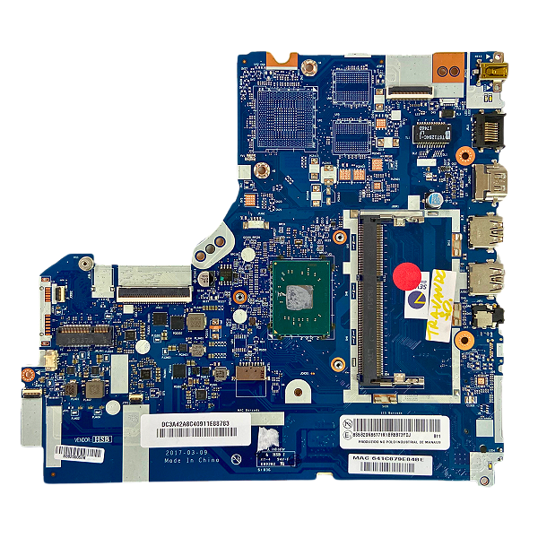 Placa Mãe Lenovo NM-B301 INTEL® CELERON®  SUCATA
