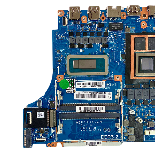 Placa Mãe Lenovo LA-M542P Core™ i7-13700H C/ NVÍDIA