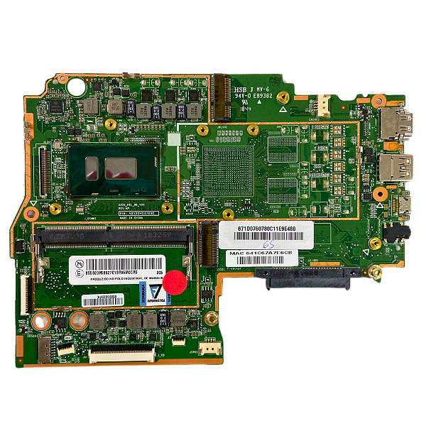 Placa Mãe Lenovo 330S KBL MB V09 Intel i5-8250U SUCATA