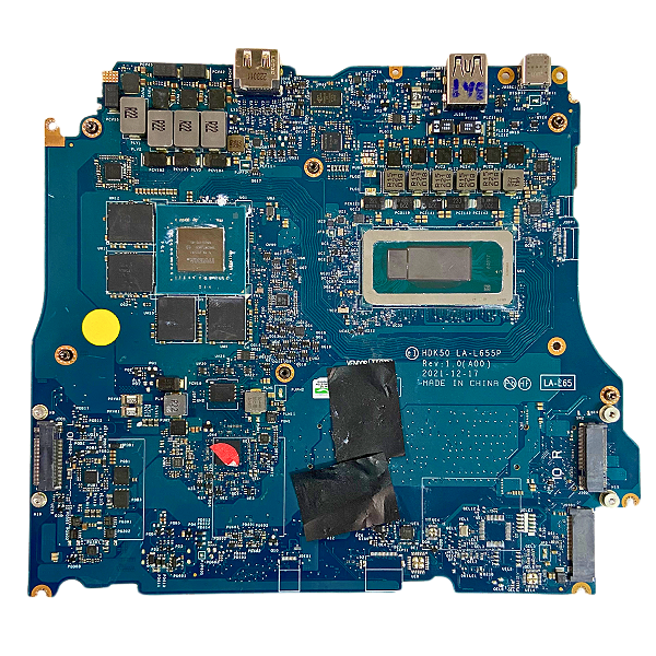 Placa Mãe Dell LA-L655P Intel® Core™ i5-12500H NVIDIA SUCATA