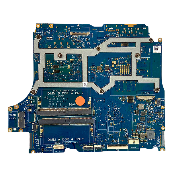 Placa Mãe Dell LA-K455P Intel® Core™ i5-11400H SUCATA
