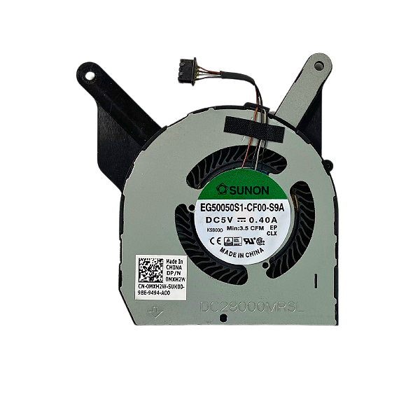 Cooler Ventoinha Dell Original Latitude 5400 Mxh2w 0mxh2w