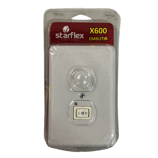 Sensor De Presença Para Iluminação Com Interruptor X600