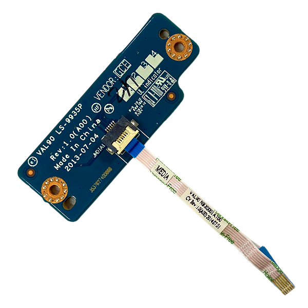 Placa Botões Multimídia Dell Latitude E6440 Modelo LS-9935P