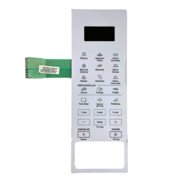 Membrana Microondas Brastemp Bms46ab Branca P90N30AP