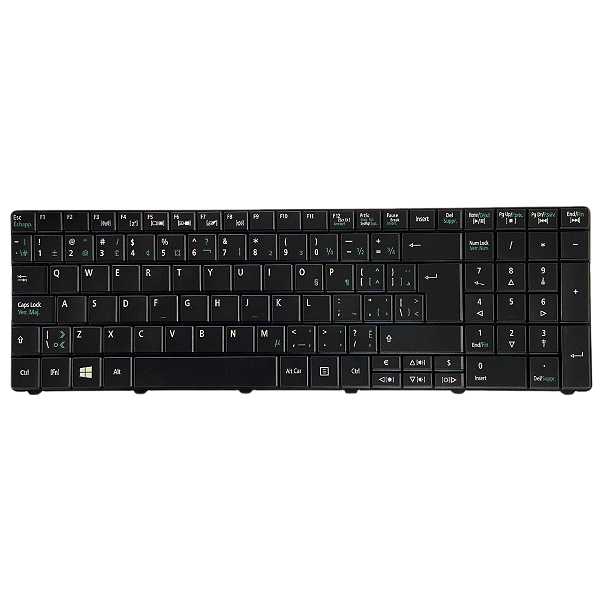 Teclado Note PK130PI1B19 – MP-09G36CU-6981W Inglês (CF-EN)