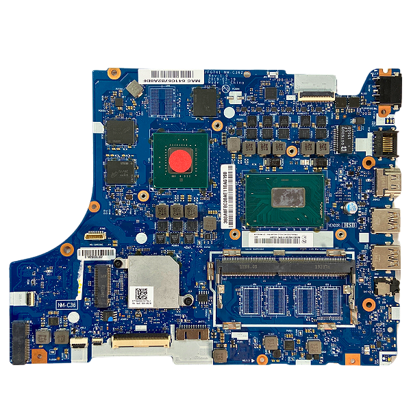 Placa Mãe Lenovo FG541/ FG741 NM-C362 Core® i7-9750H SUCATA