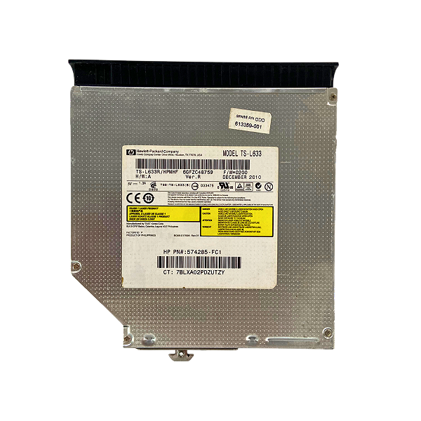 Gravador e Leitor de DVD Notebook HP TS-L633