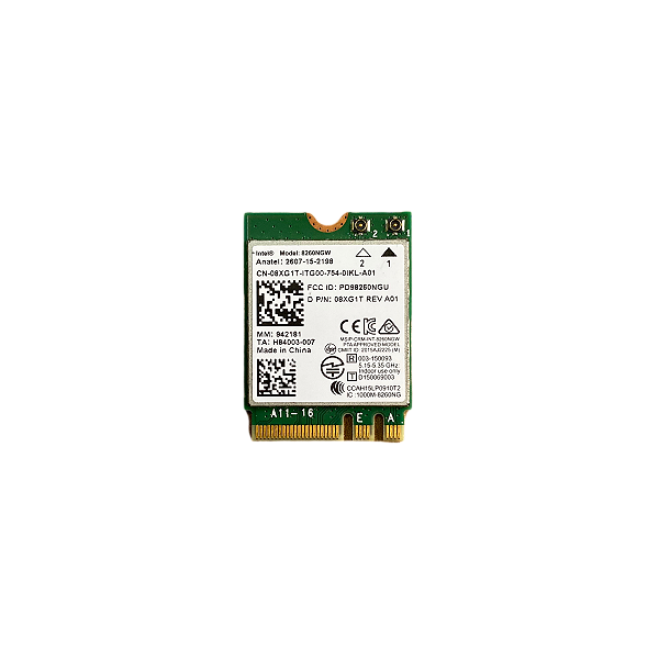 Placa Wireless Intel Dual Wireless AC 8260 8260NGW M2 NGFF
