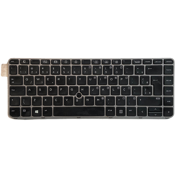 Teclado HP Elitebook 840 850 Abnt2 836308-201 - USADO - SEM BORRACHA TRACKPOINT
