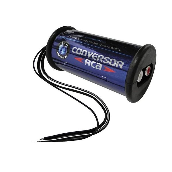 Conversor Rca Para Som Automotivo Jfa Para Cd E Dvd Sem Rca