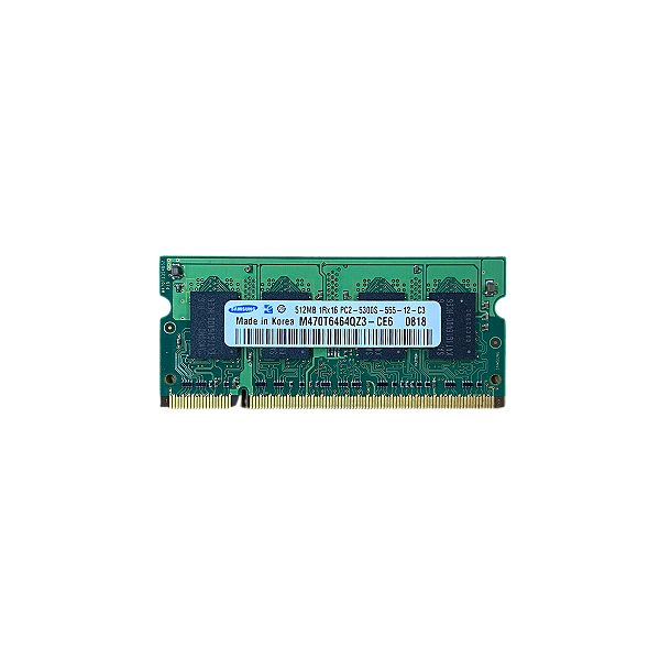 Memoria RAM Notebook Samsung 512MB DDR2 667MHz PC2-5300S