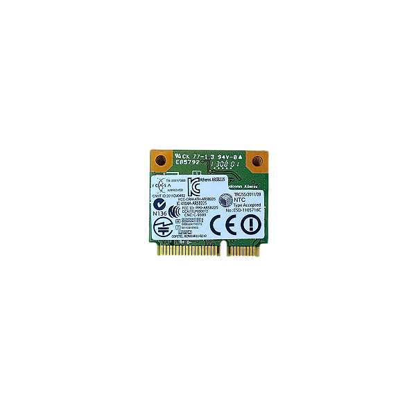 Placa Wifi E Bluetooth Atheros AR5B225 Dell DW1703 0CV27Y