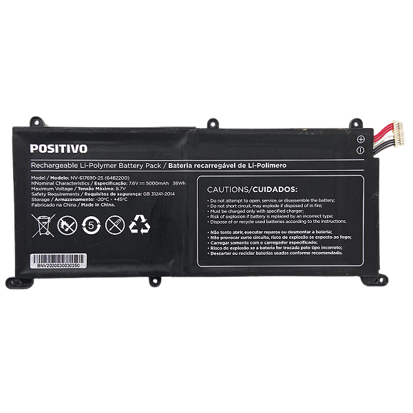 Bateria Notebook Positivo Nv-617690-2s