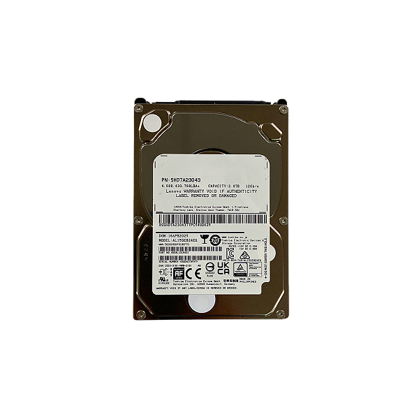 HD 2.4TB SAS 12Gb/s 10k RPM Toshiba AL15SEB240Q Lenovo