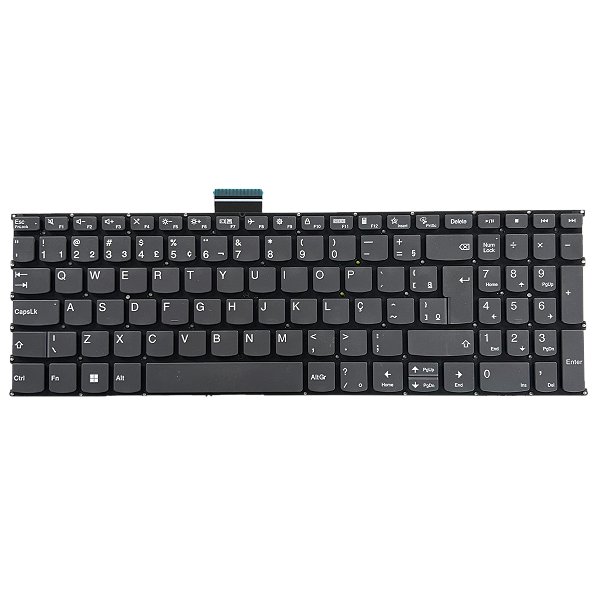 Teclado Lenovo Ideapad 3i 15.6 P/N V192020AK3-BR PK131K73A28