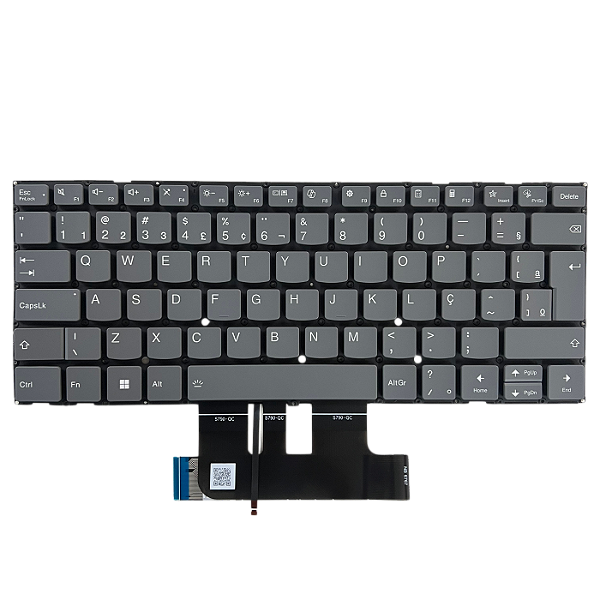 Teclado Lenovo Yoga Slim 7 14IMH9 14Q8X9 ABNT2 Retroiluminado